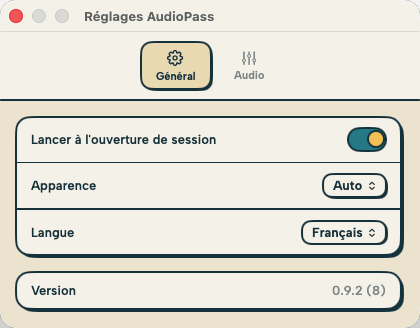 Réglez une fois, oubliez — ici en light mode